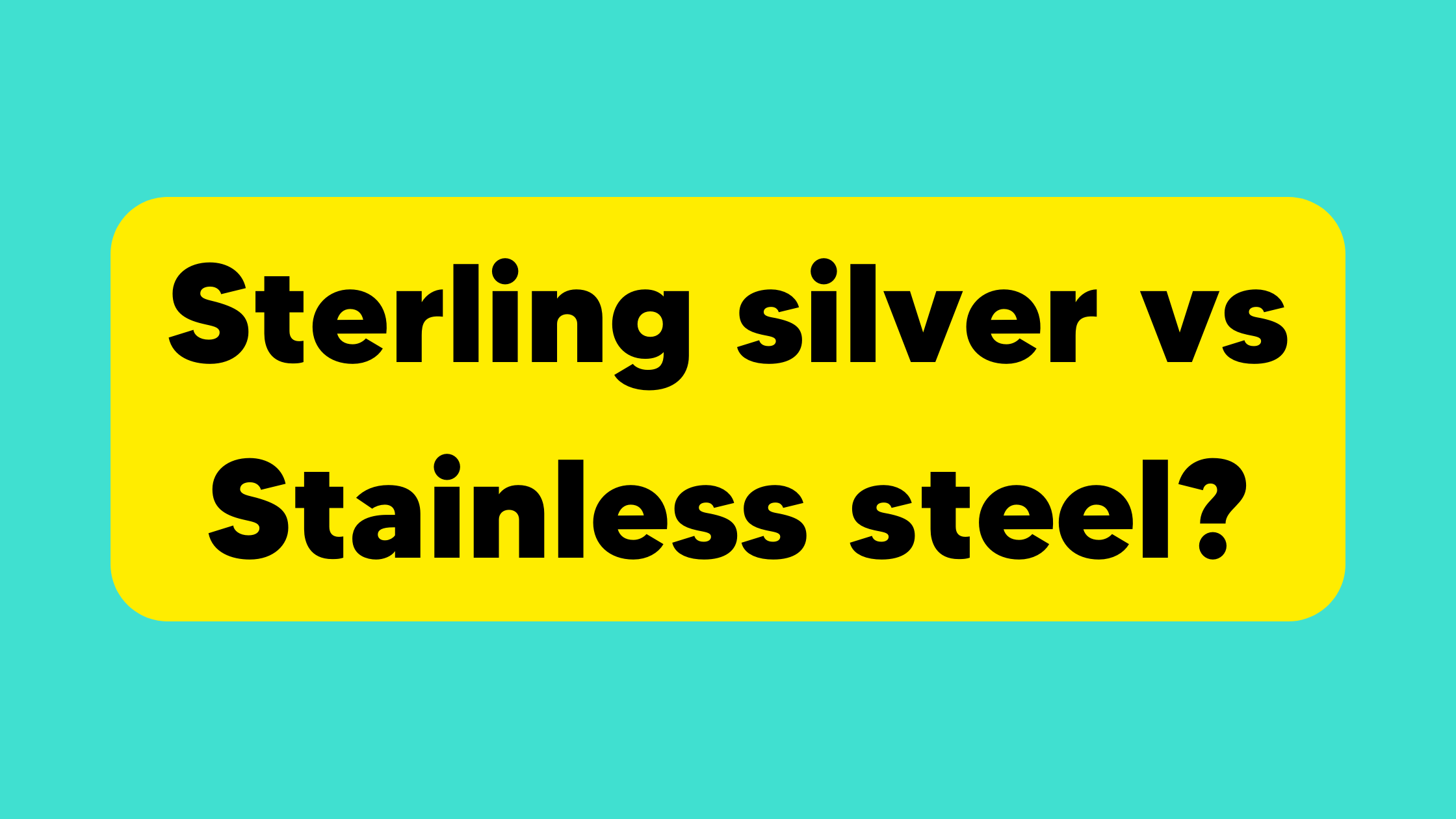 What Is the Difference Between Sterling Silver and Silver?