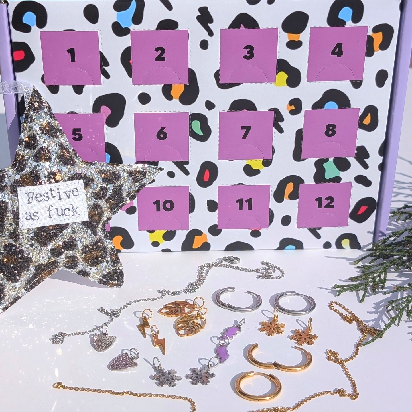 Jewellery advent calendar