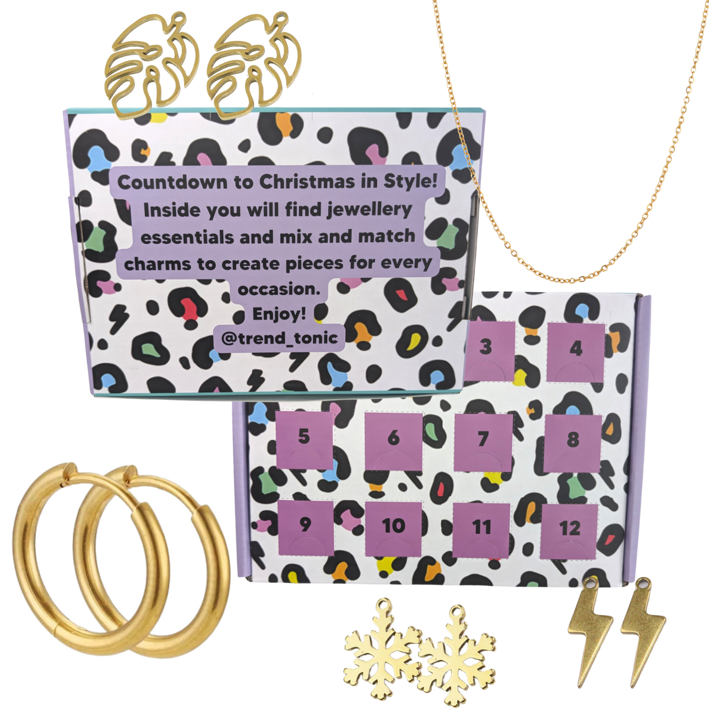 Jewellery advent calendar