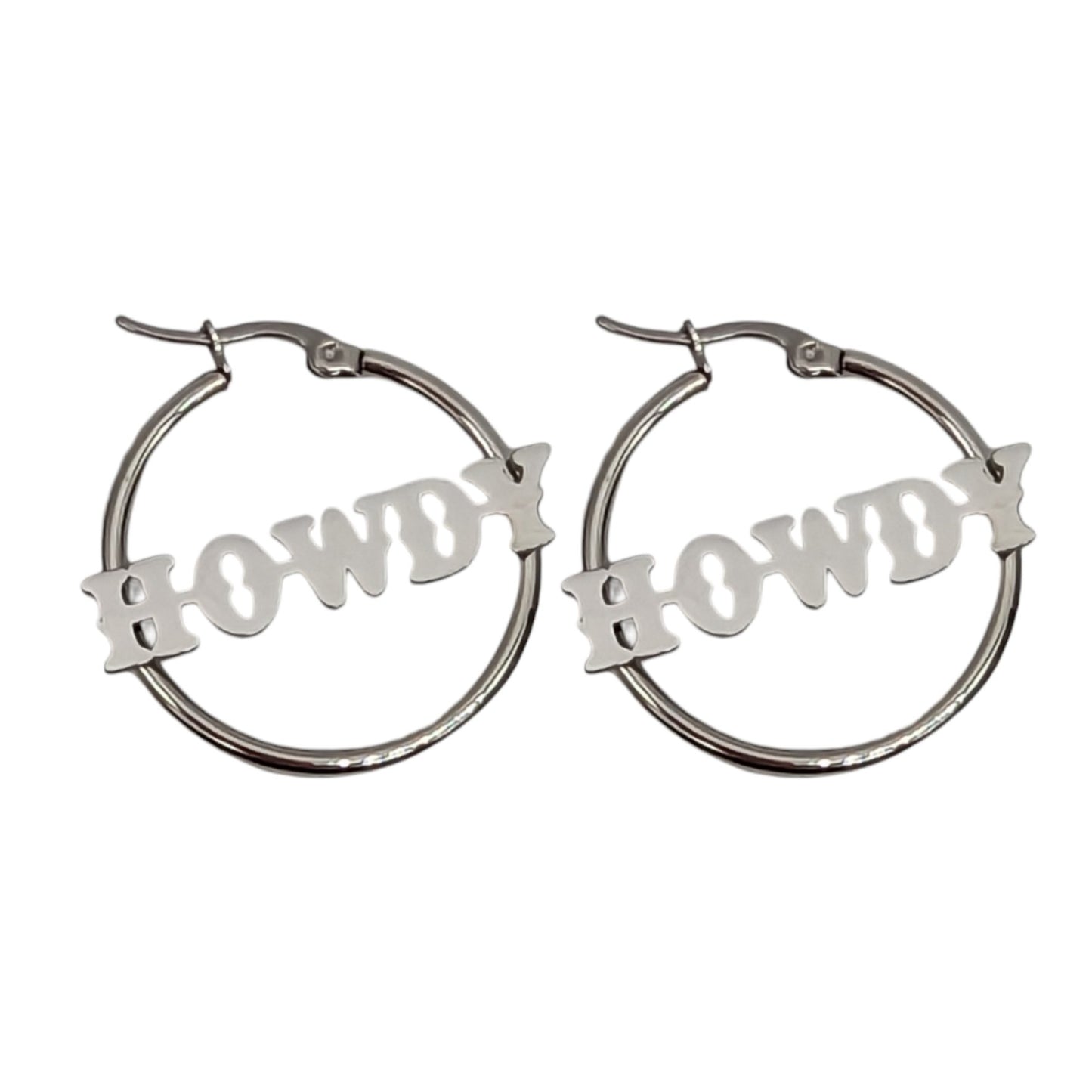 Howdy hoop earrings - Trend Tonic