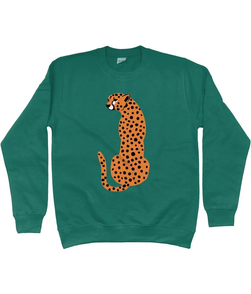 Leopard AWDis Sweatshirt - Trend Tonic