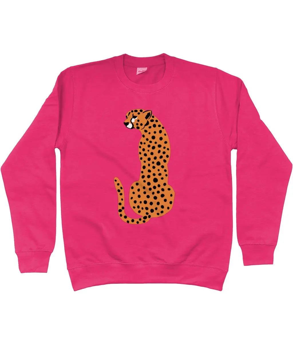 Leopard AWDis Sweatshirt - Trend Tonic