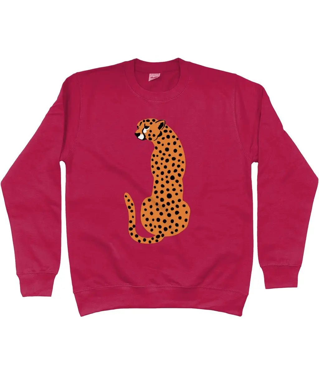 Leopard AWDis Sweatshirt - Trend Tonic