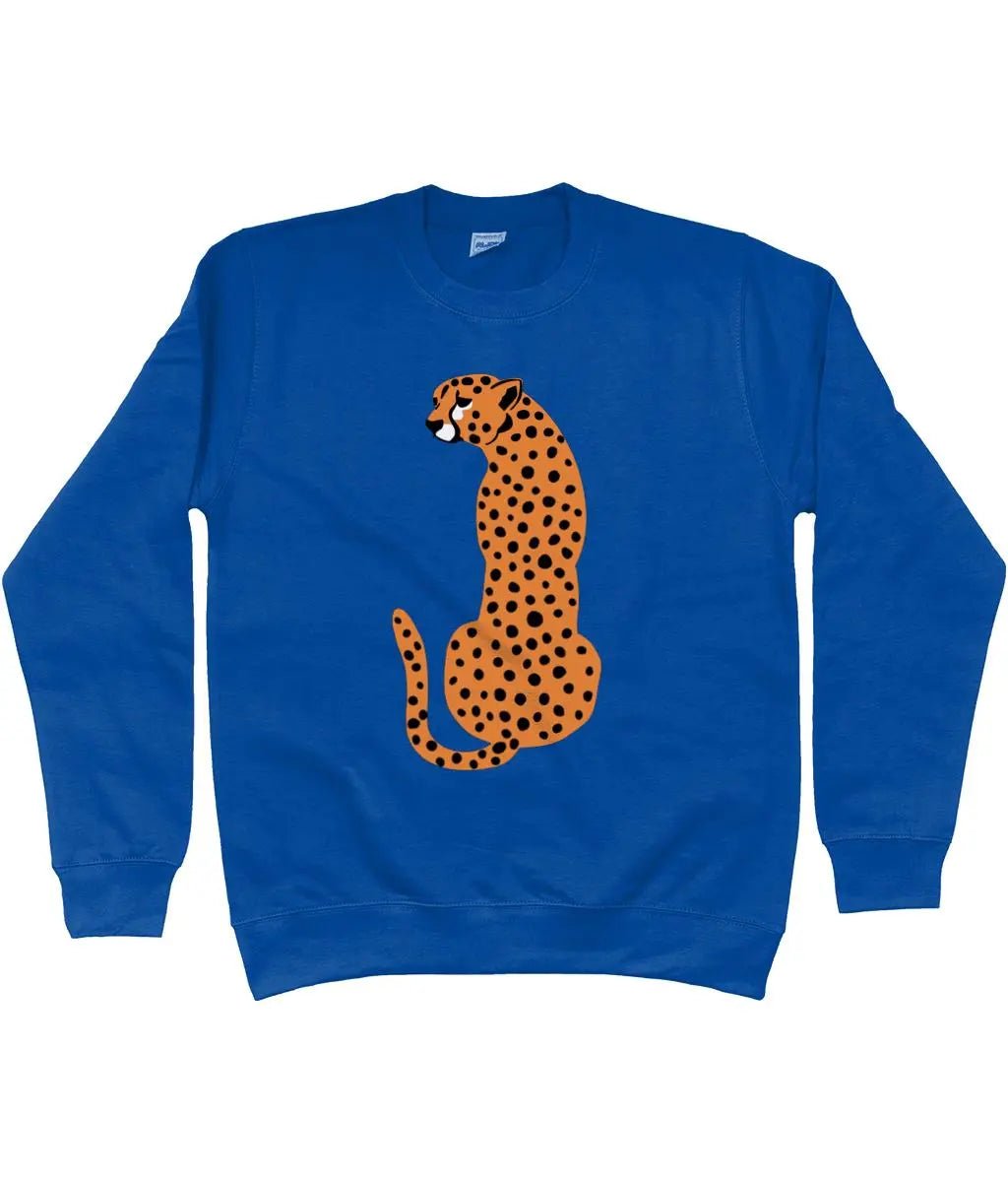 Leopard AWDis Sweatshirt - Trend Tonic