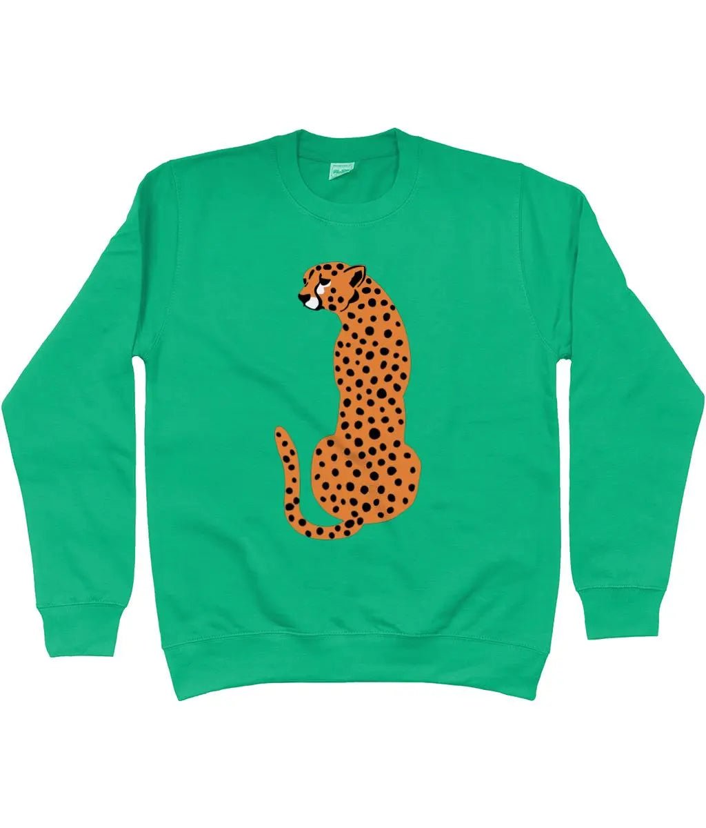 Leopard AWDis Sweatshirt - Trend Tonic