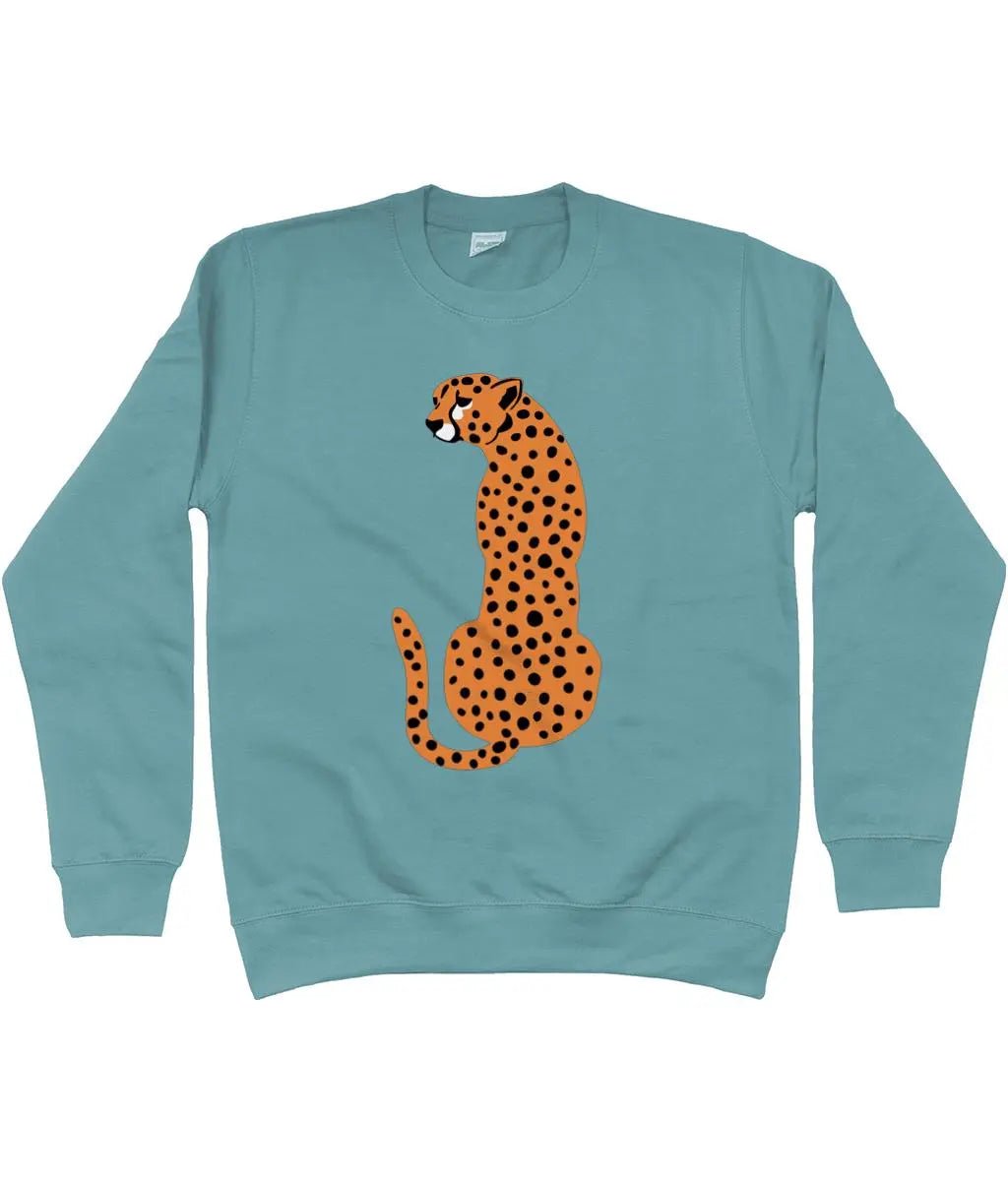 Leopard AWDis Sweatshirt - Trend Tonic