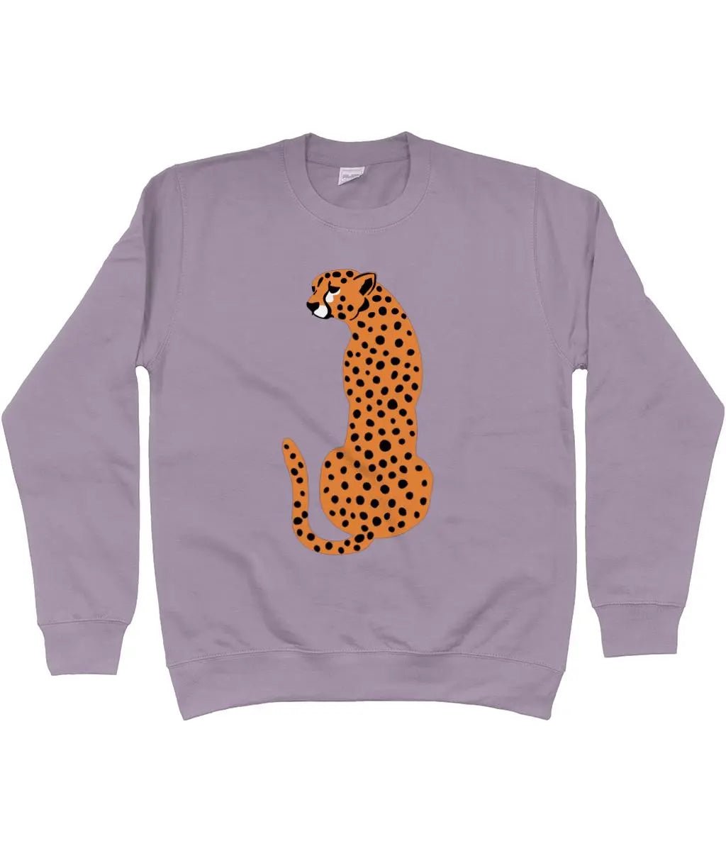 Leopard AWDis Sweatshirt - Trend Tonic