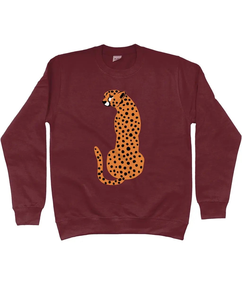 Leopard AWDis Sweatshirt - Trend Tonic