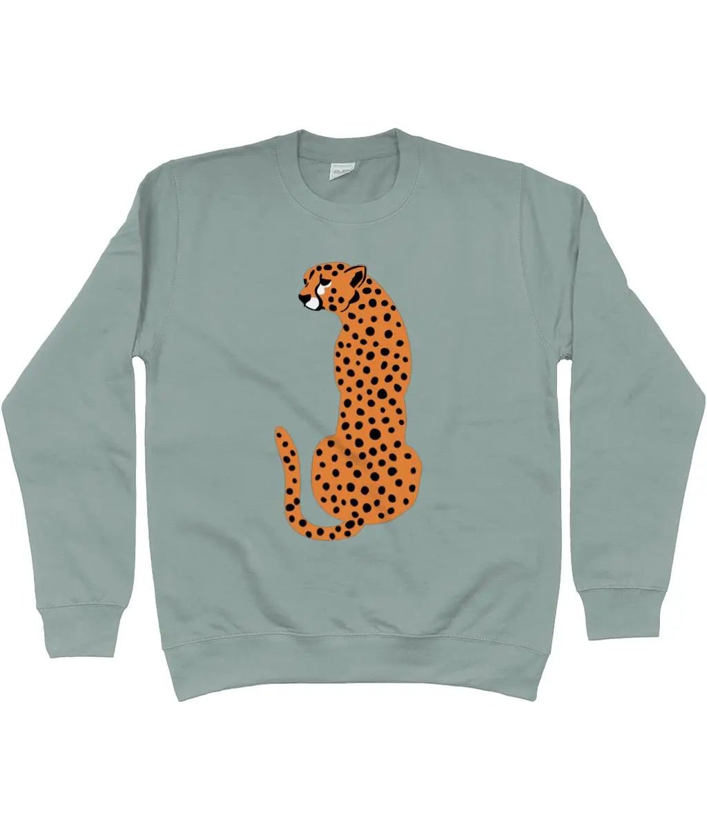 Leopard AWDis Sweatshirt - Trend Tonic