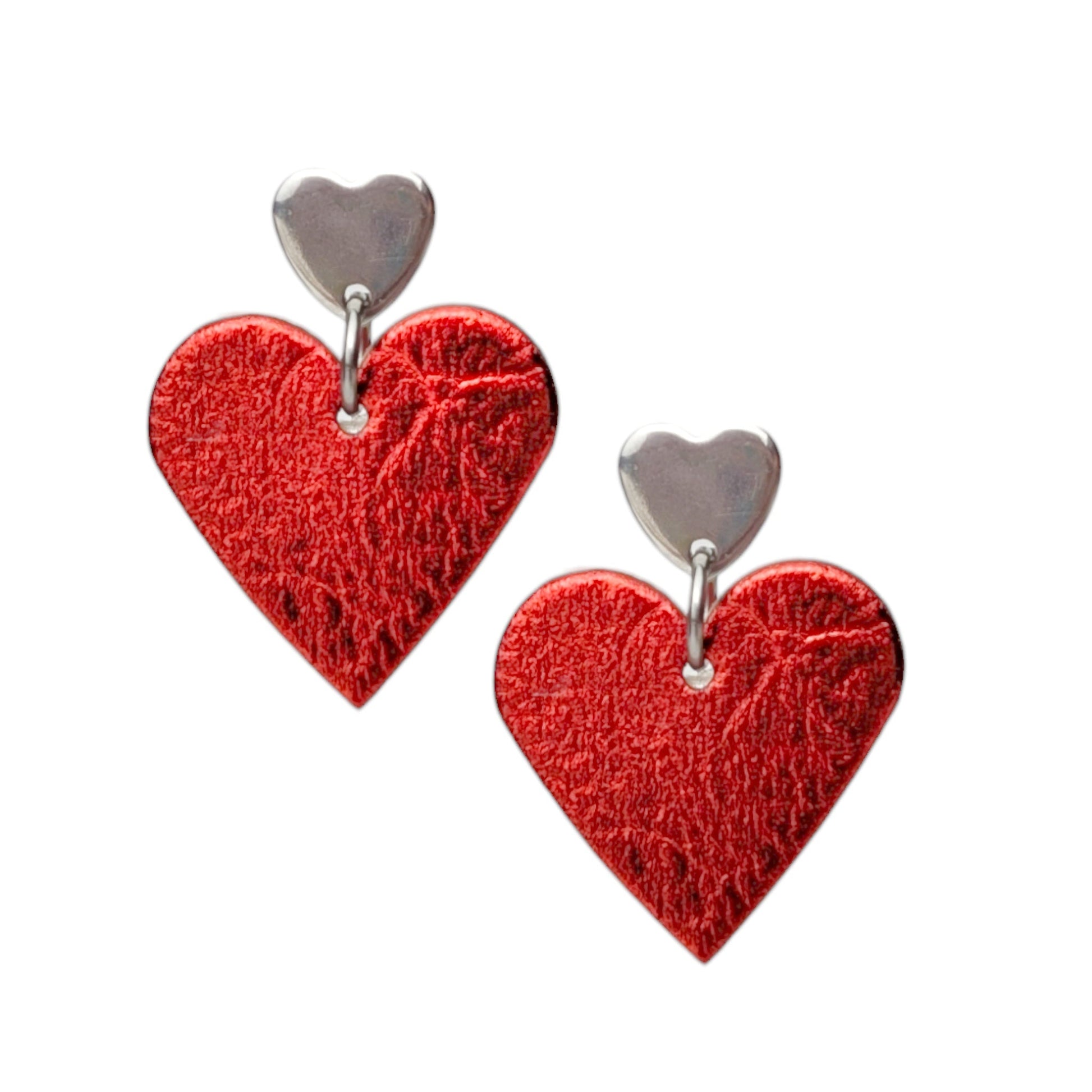 Lovestruck Leigh mini heart stud earrings - Trend Tonic