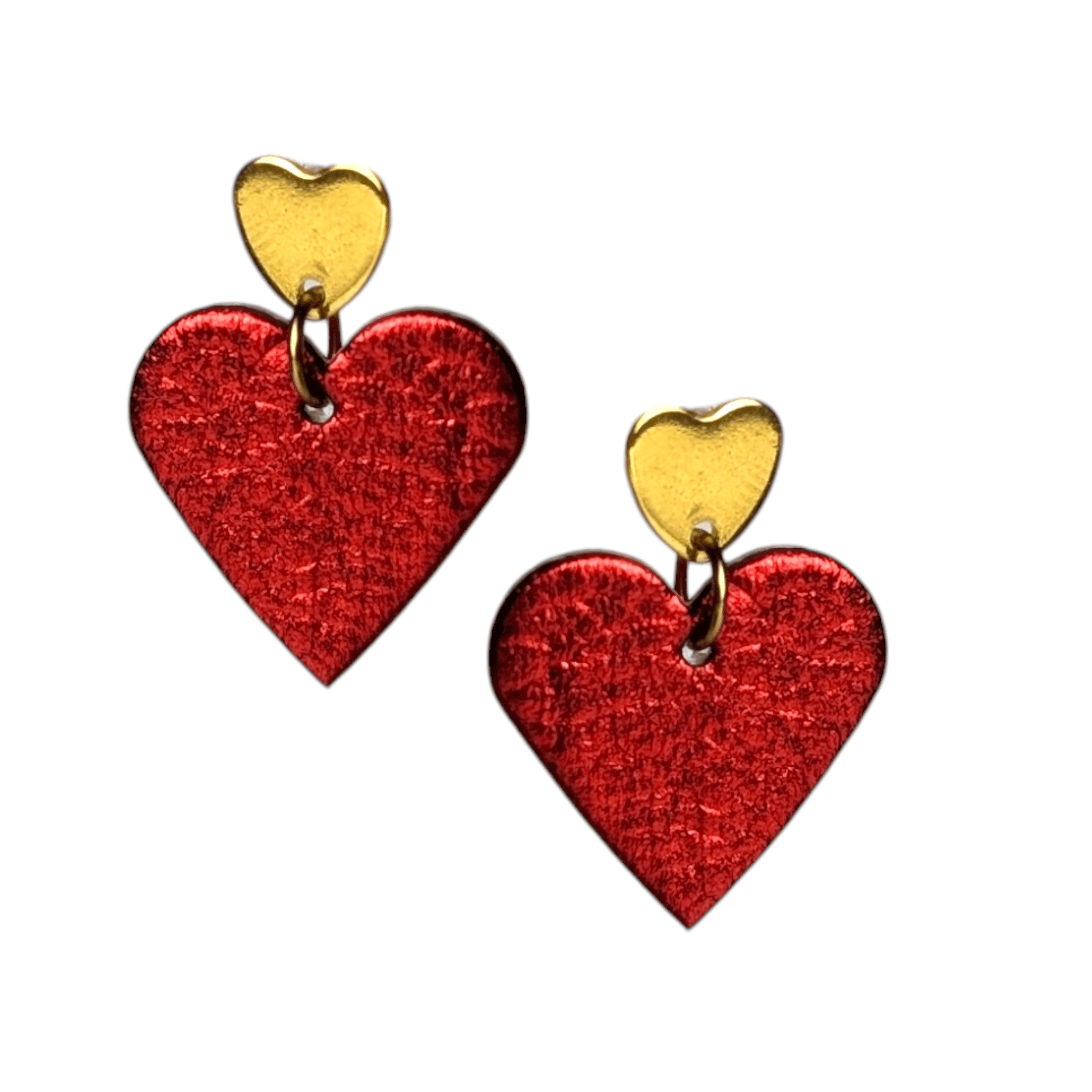 Lovestruck Leigh mini heart stud earrings - Trend Tonic