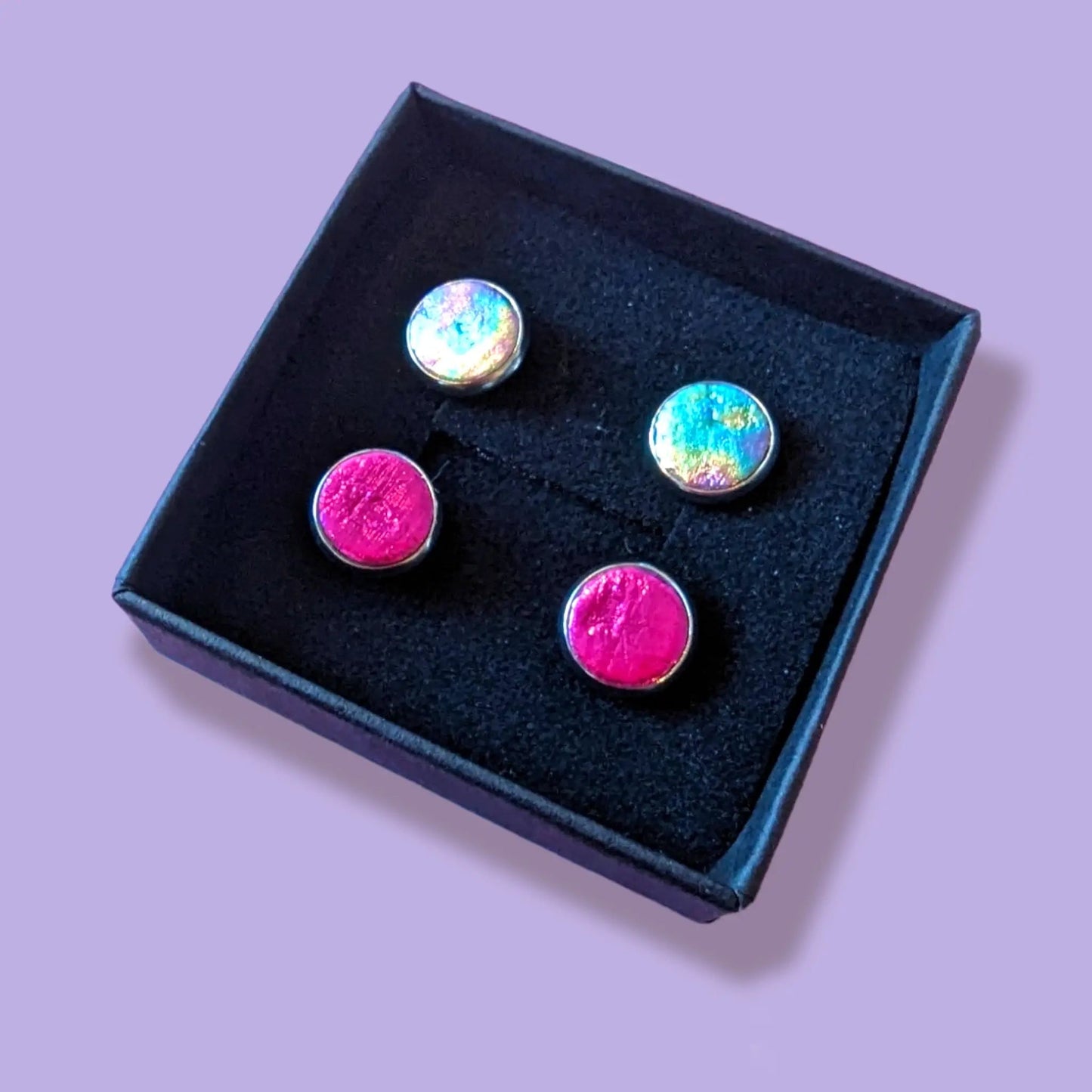 Mini cork stud earrings - Trend Tonic