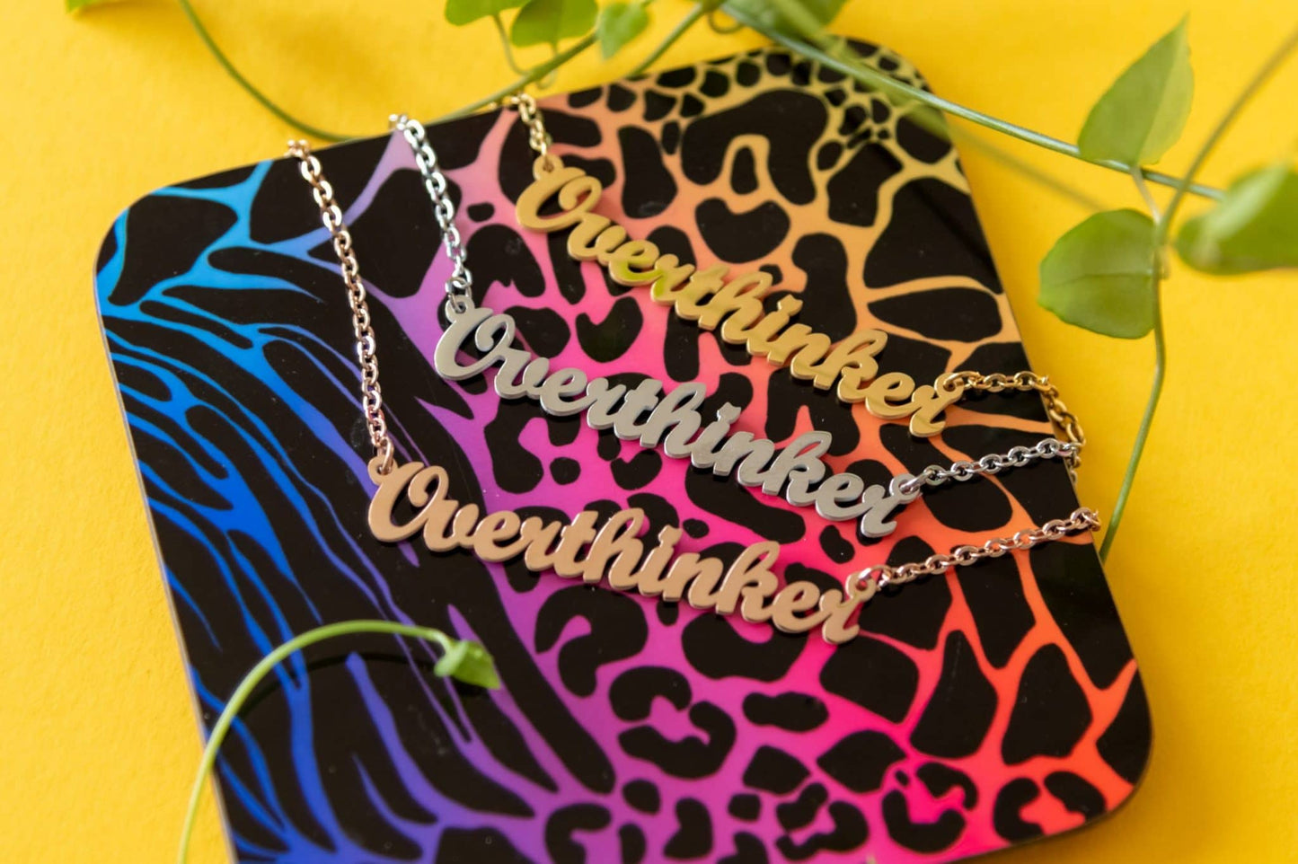 Overthinker necklace - Trend Tonic