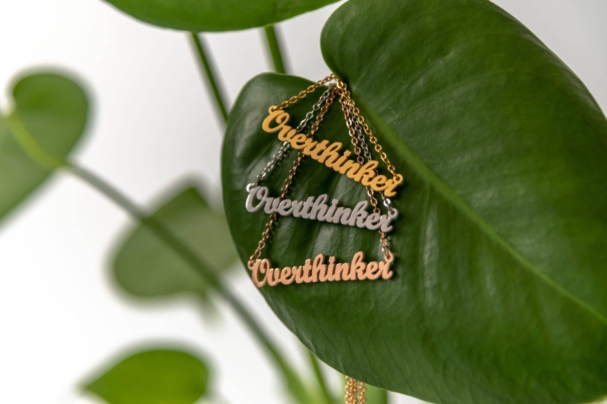 Overthinker necklace - Trend Tonic