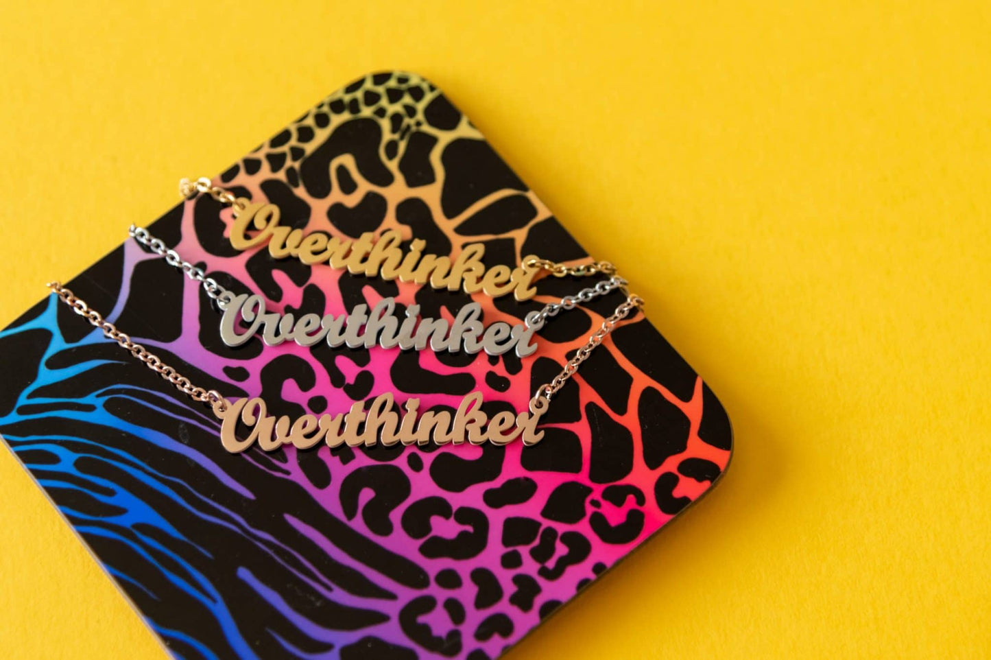 Overthinker necklace - Trend Tonic