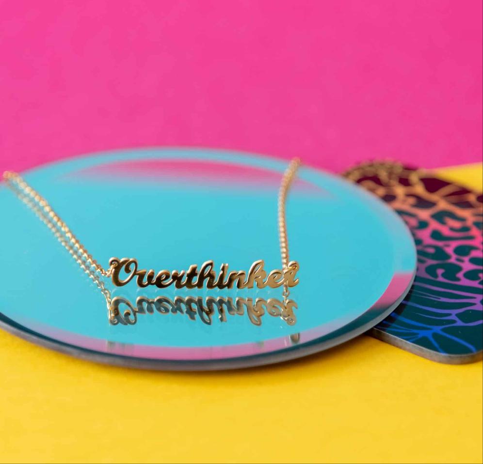 Overthinker necklace - Trend Tonic