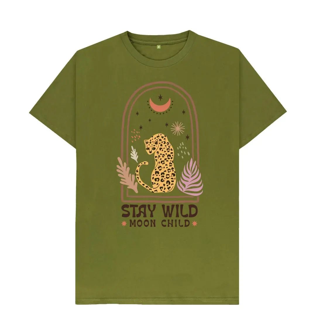 Stay wild moon child crew neck t-shirt - Trend Tonic