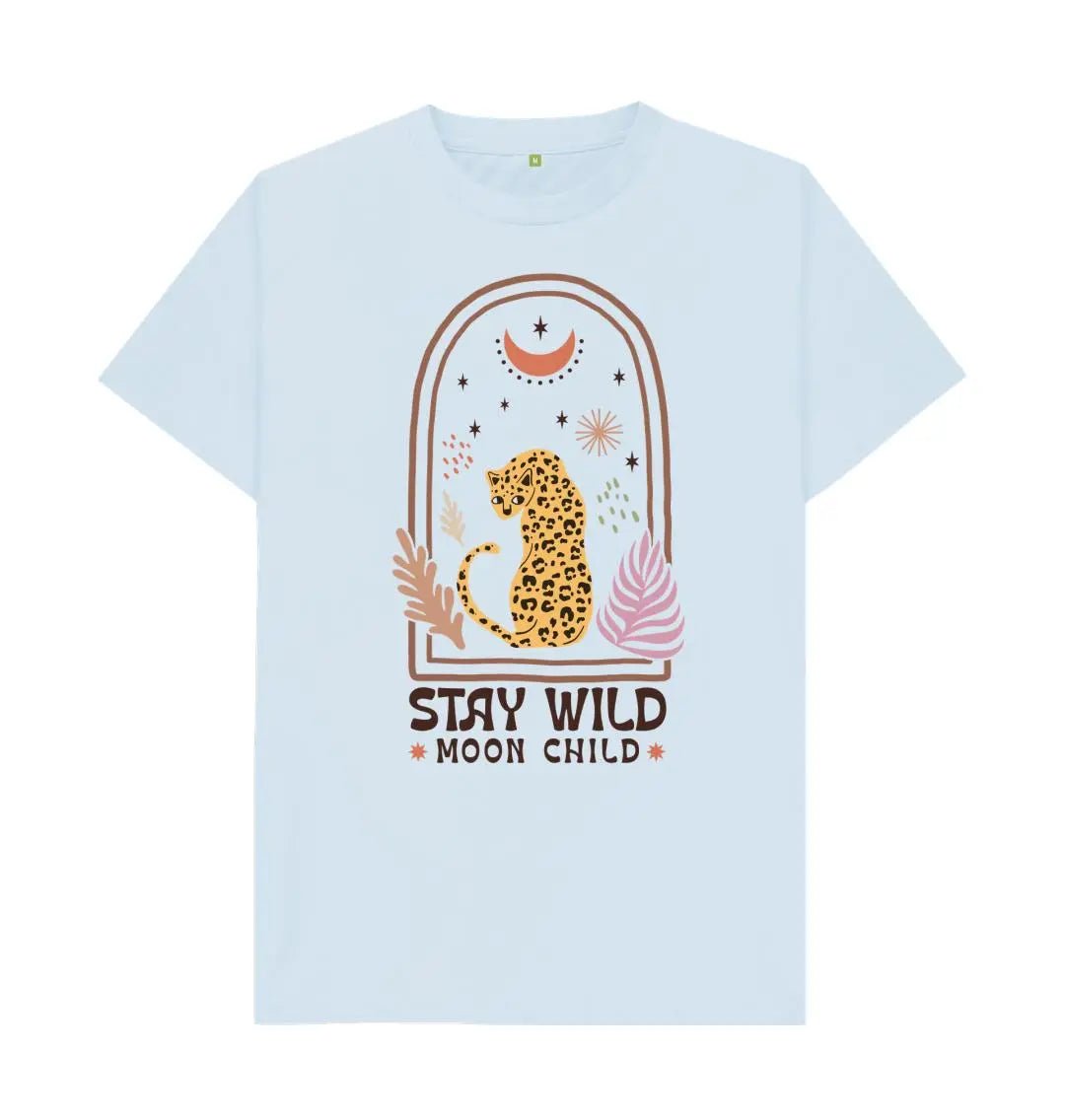 Stay wild moon child crew neck t-shirt - Trend Tonic