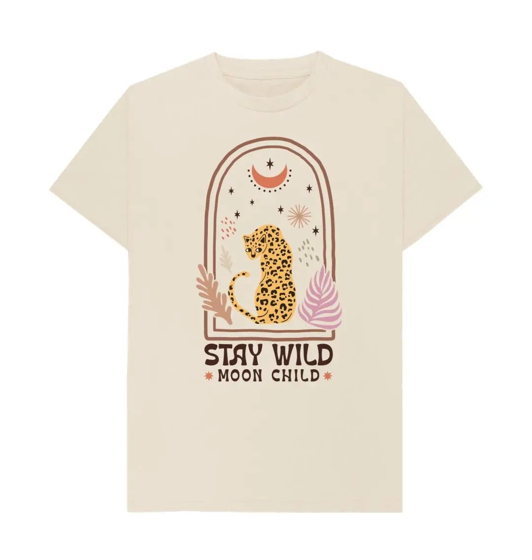 Stay wild moon child crew neck t-shirt - Trend Tonic