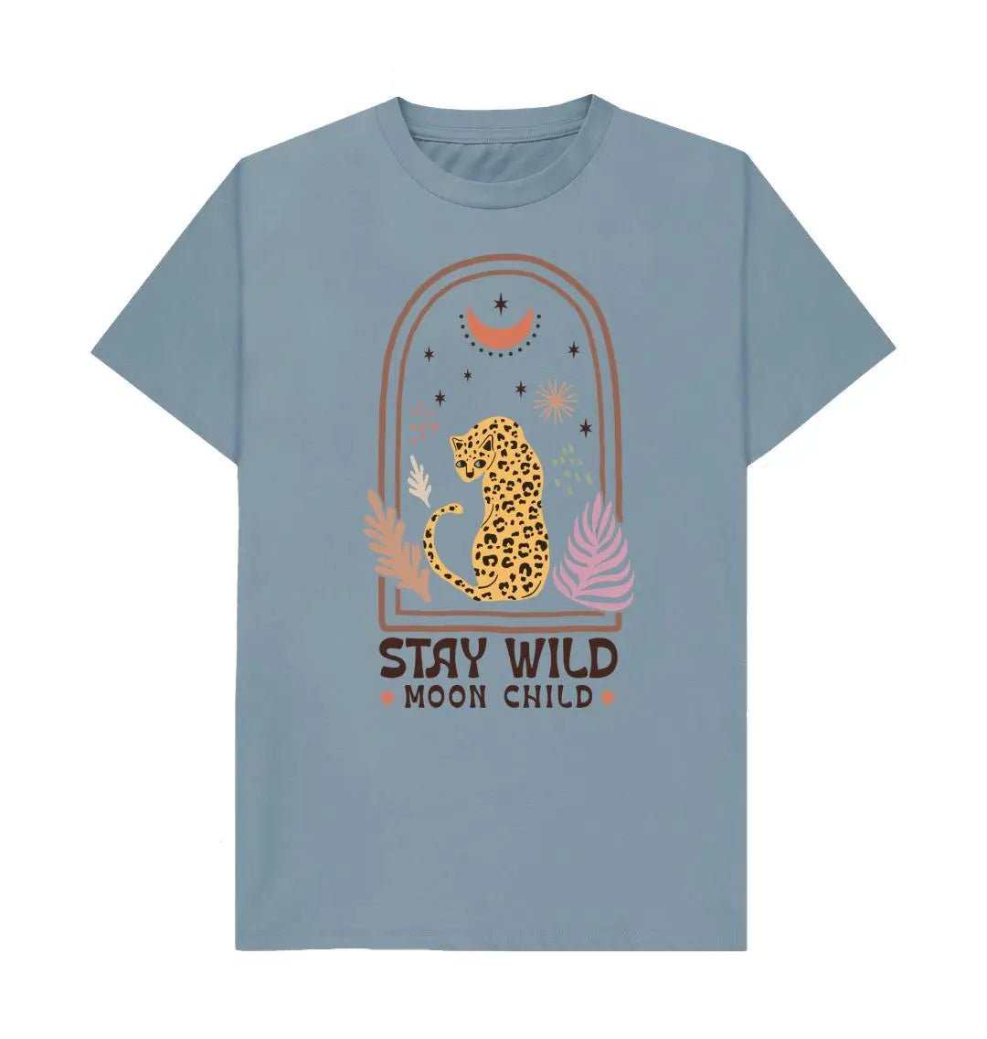 Stay wild moon child crew neck t-shirt - Trend Tonic