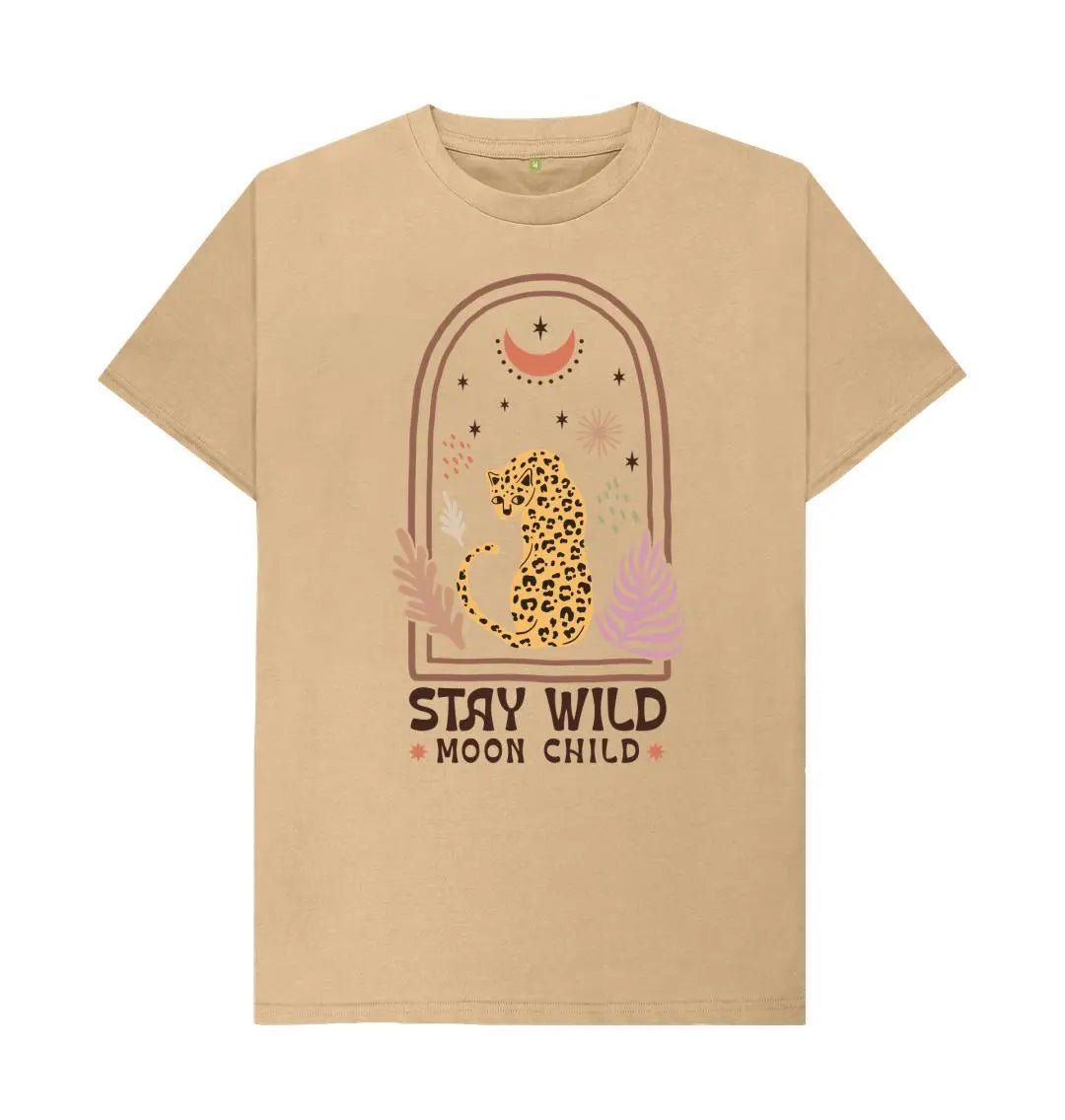 Stay wild moon child crew neck t-shirt - Trend Tonic