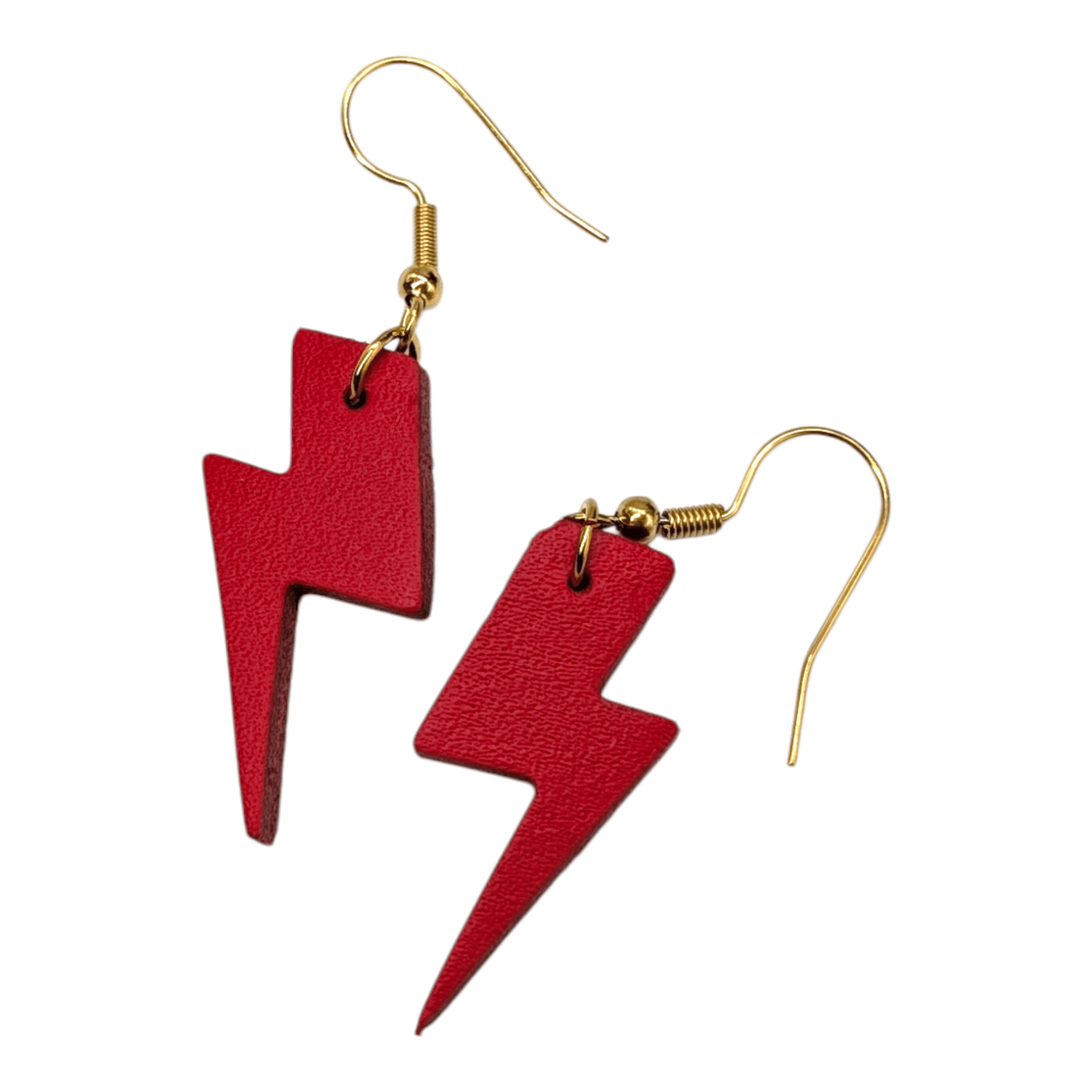 Zero waste leather earrings - Trend Tonic