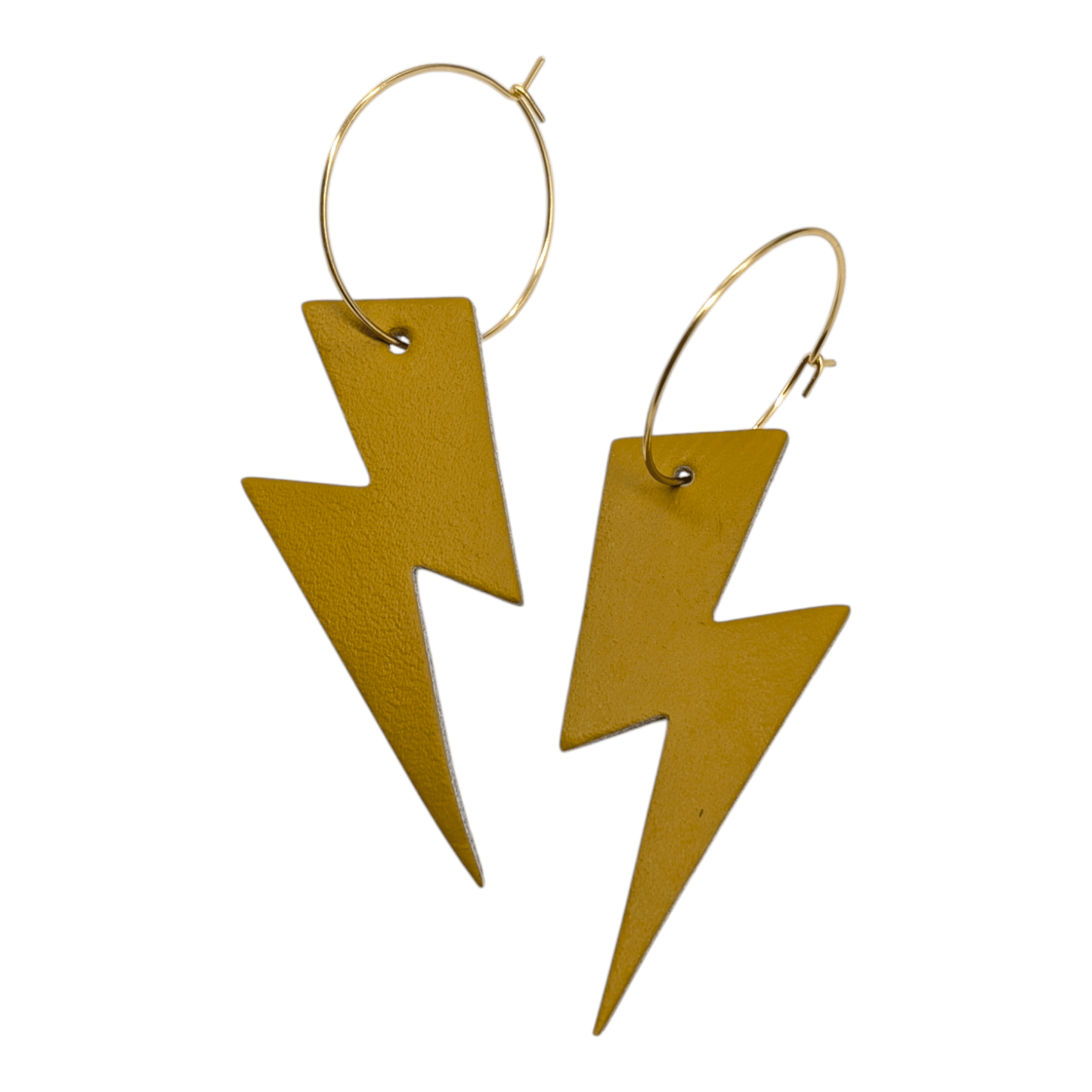 Zero waste leather earrings - Trend Tonic