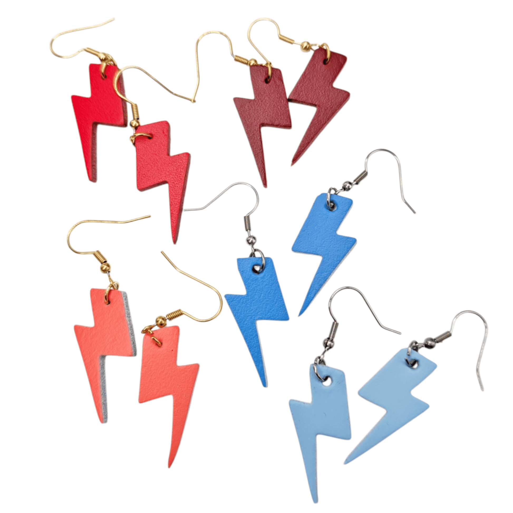 Zero waste leather earrings - Trend Tonic